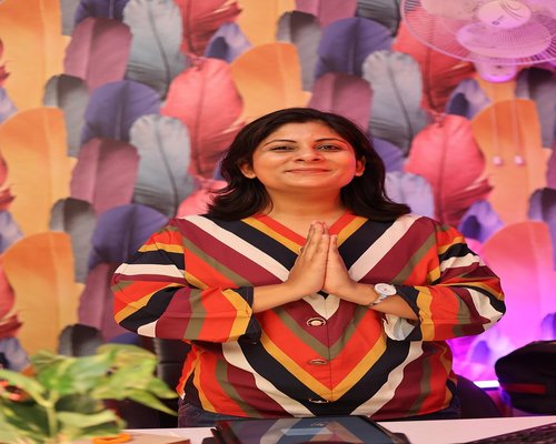 portrait of female graphic designer